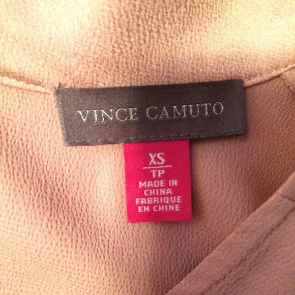 SOLD Vince Camuto Choker Top Satin Mock Neck, S - Picture 7 of 8
